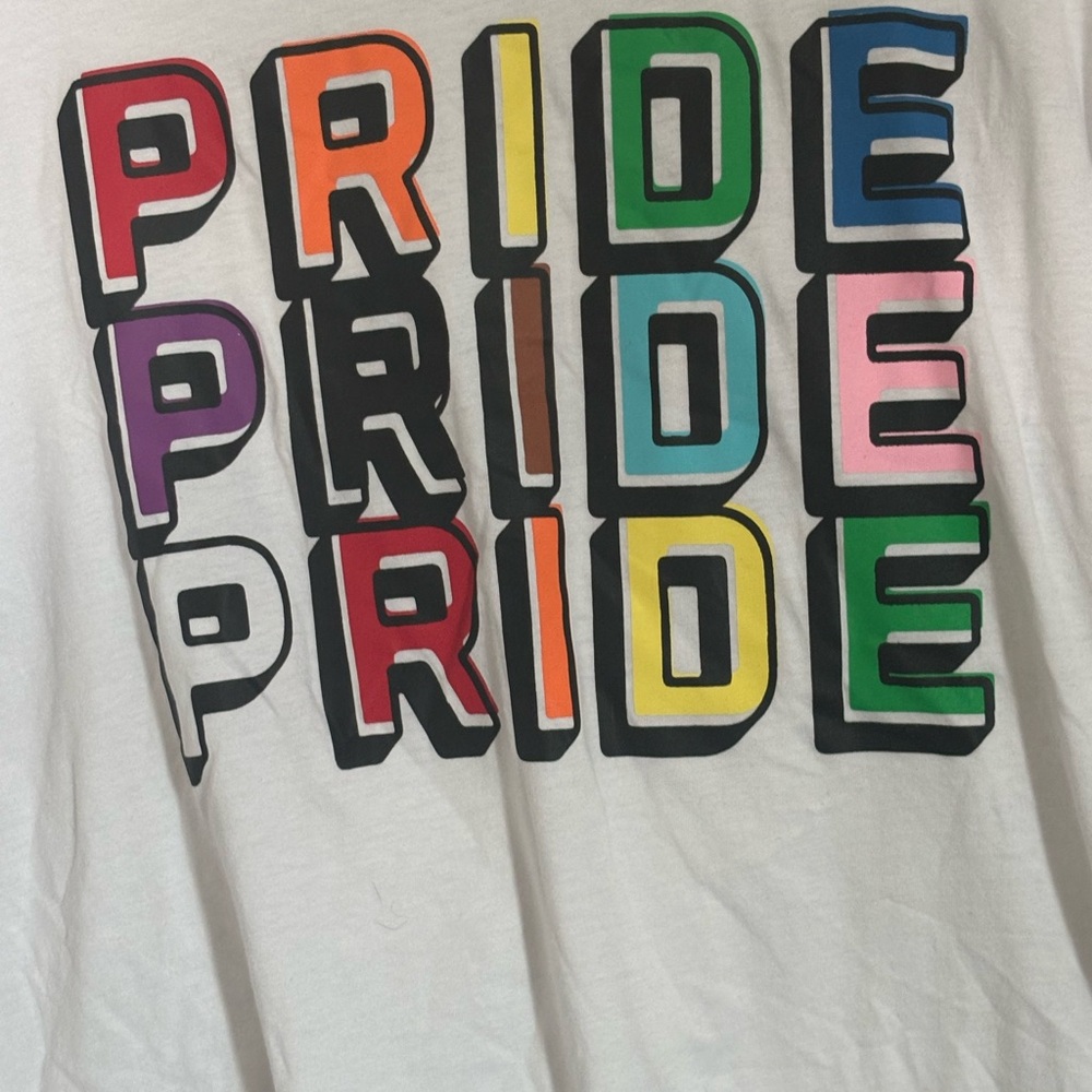 Colorful Pride Graphic T-Shirt